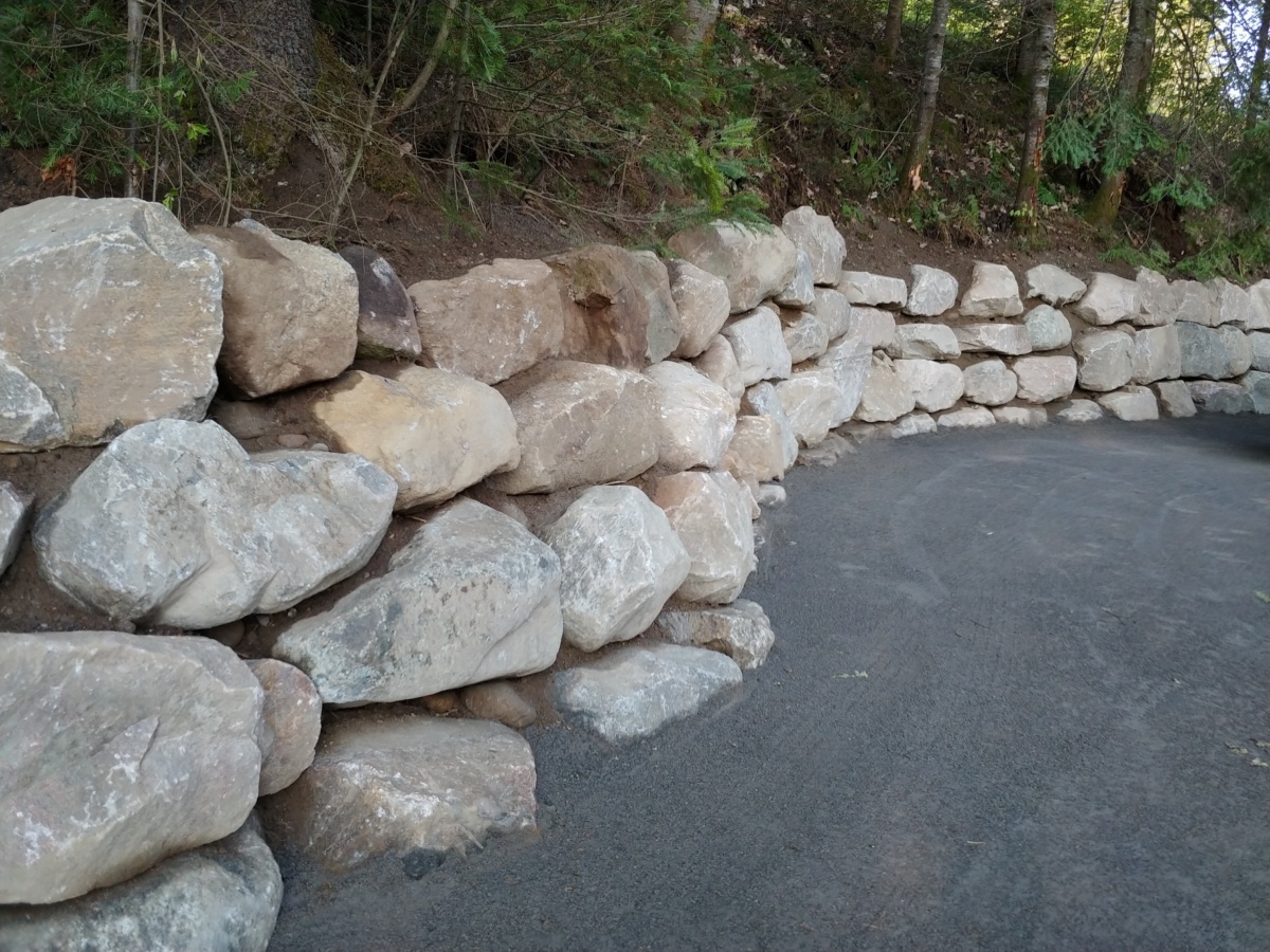 Mur de pierres